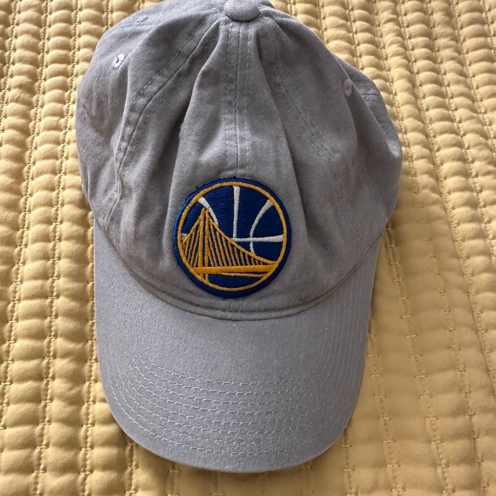 Golden State Warriors Hat Tan with Golden State Warrior Logo